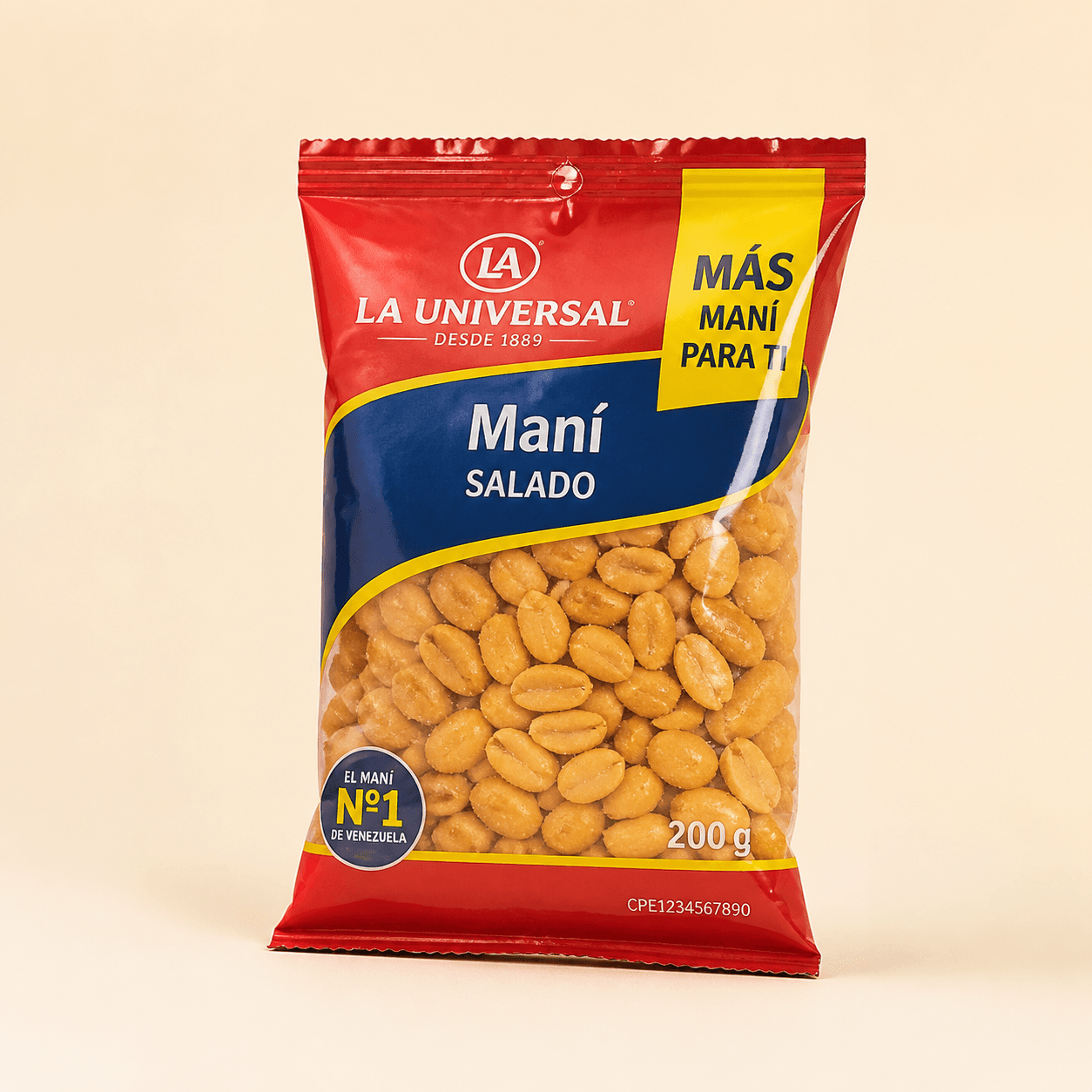 Maní salado