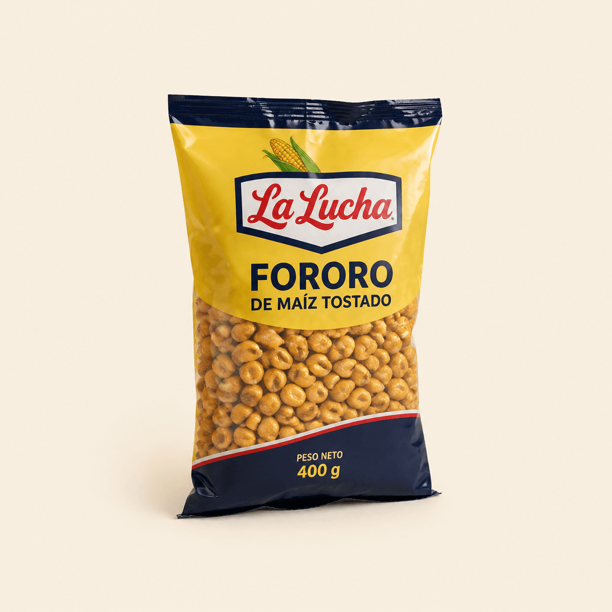 Fororo de maíz tostado