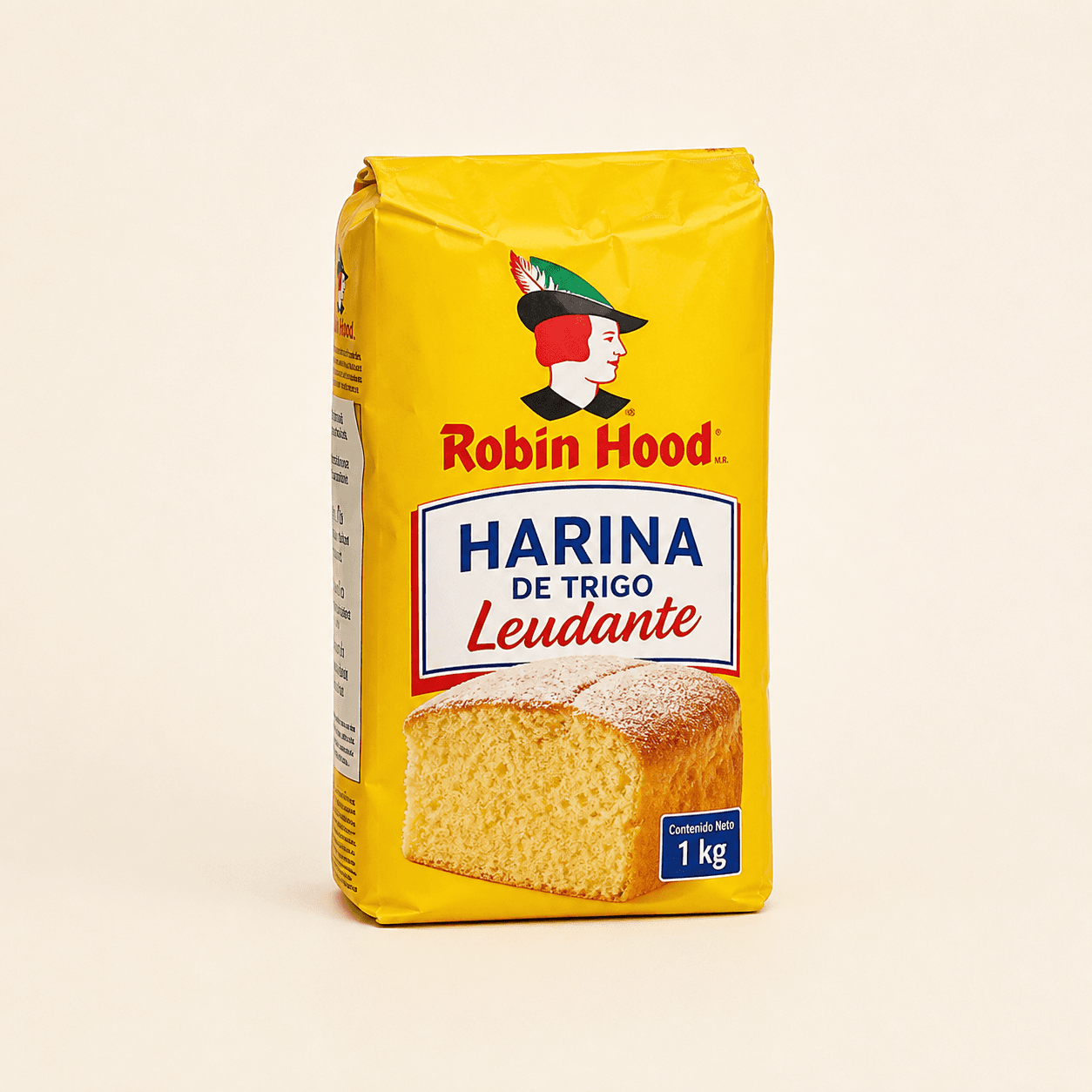 Harina de trigo leudante