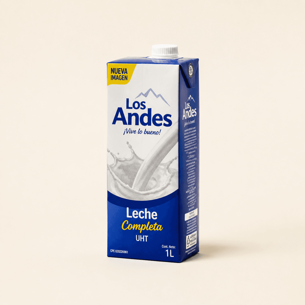 Leche completa UHT