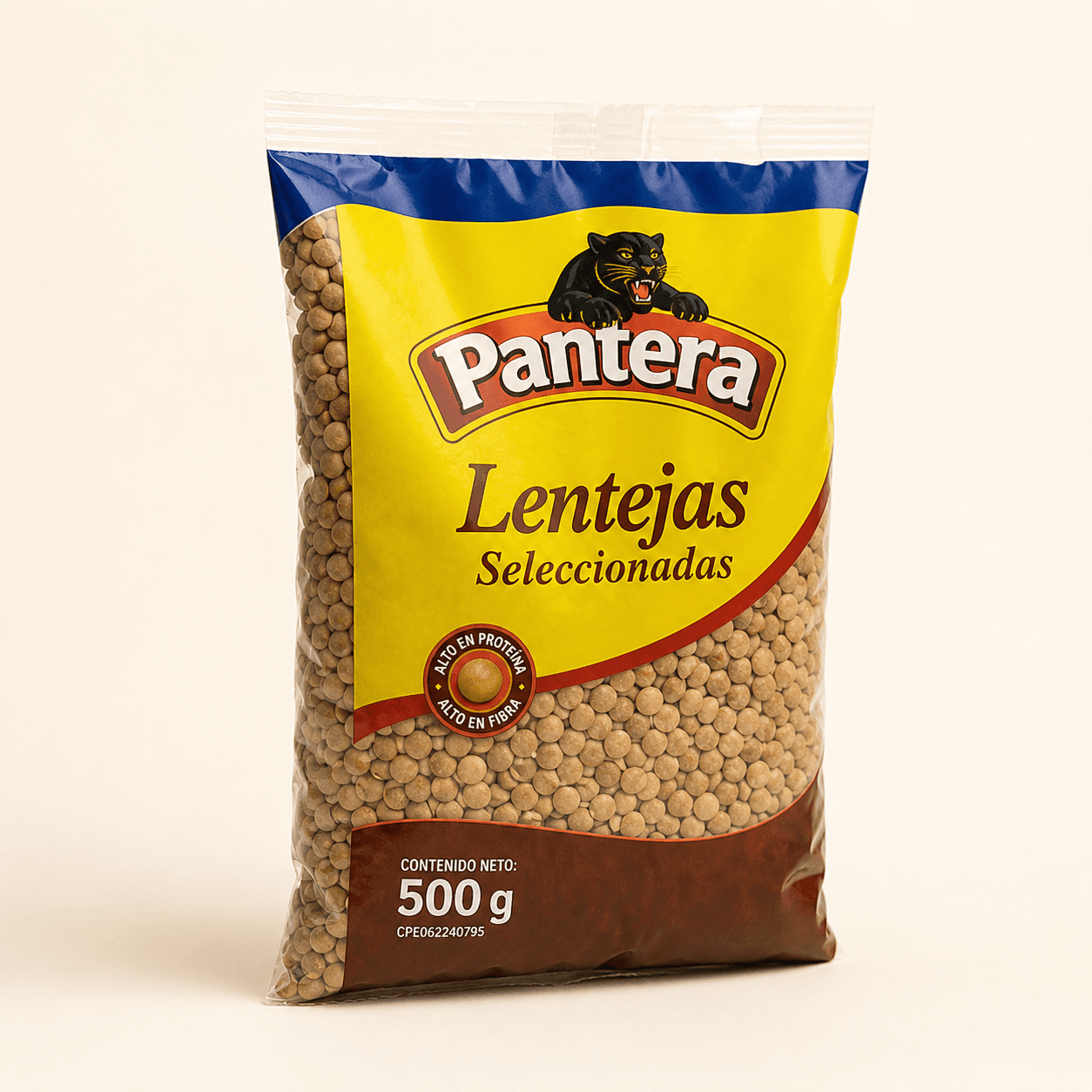 Lentejas seleccionadas