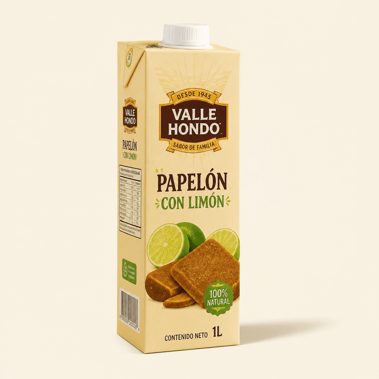 Papelón con limón