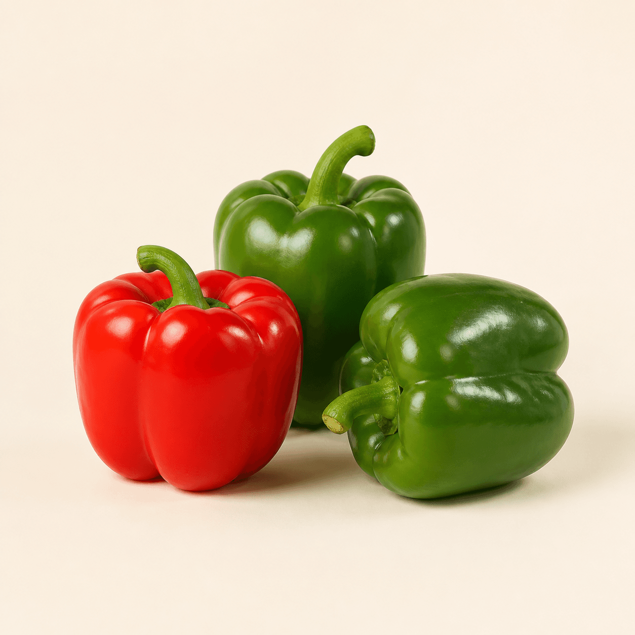 Pimentón rojo y verde