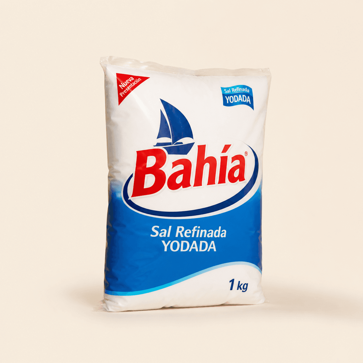 Sal refinada yodada