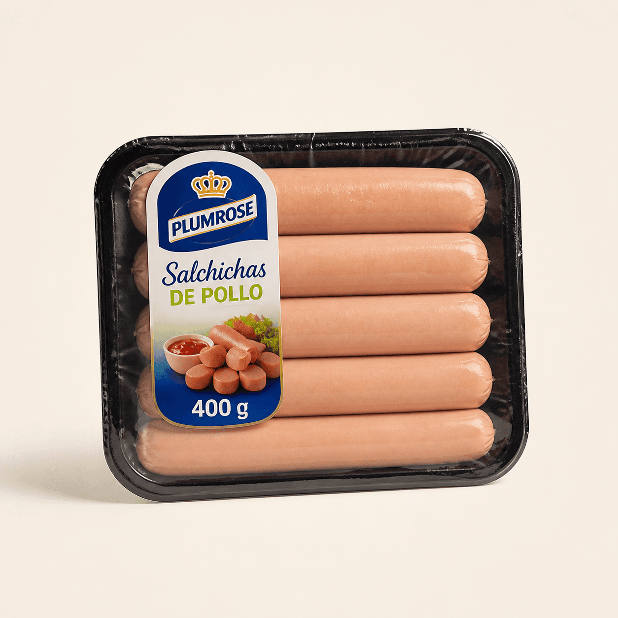 Salchichas de pollo